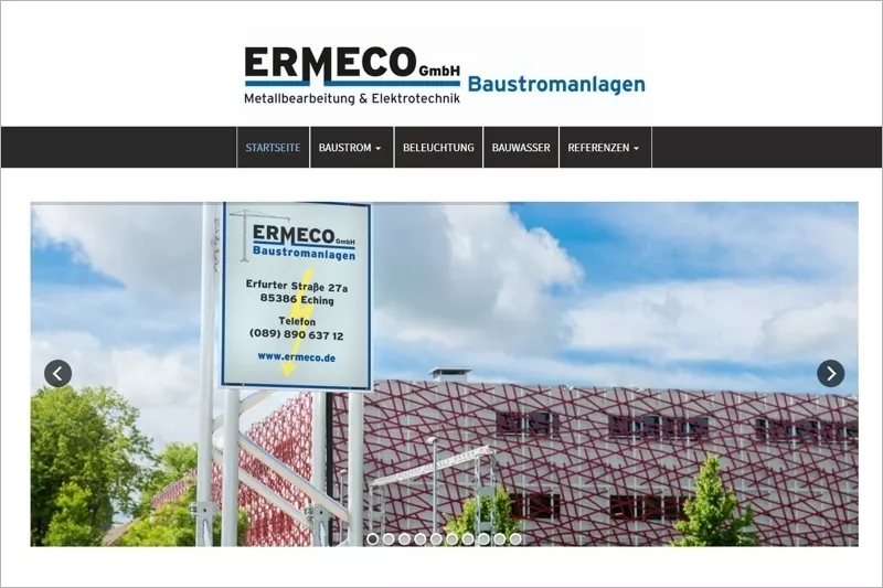 Ermeco GmbH Baustromanlagen